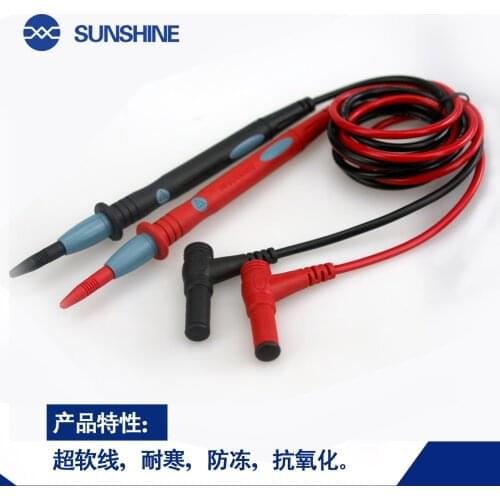 Sunshine SS-024 High-Precision Multimeter Pen Super Tip Safety Level 1000V 20A Universal Digital Multimeter Probe Tip
