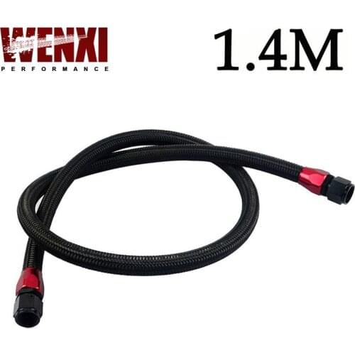 1.4M Meter 10 AN AN10 Fuel Oil Line + AN10 Straight AN Swivel Fitting + Straight Swivel Fitting