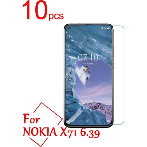 10pcs Ultra Clear/Matte/Nano anti-Explosion For NOKIA X71 LCD Screen Protector Cover For NOKIA X71 6.39in Protective Film