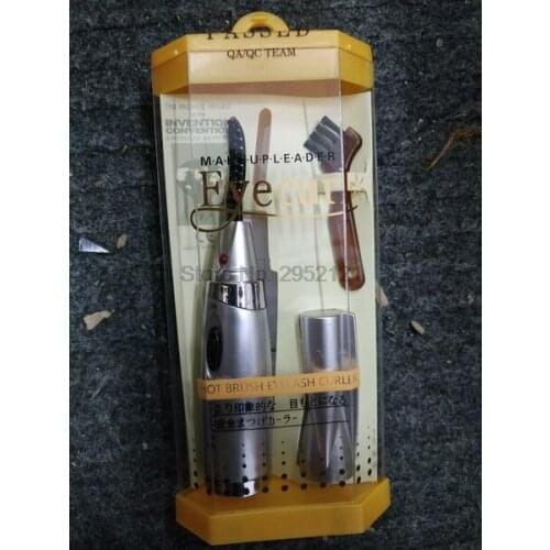 By dhl or ems 20pcs Electric Heated Eyelash Long-Lasting Electric Ironing Eyelash Curler Device For Beauty Gift