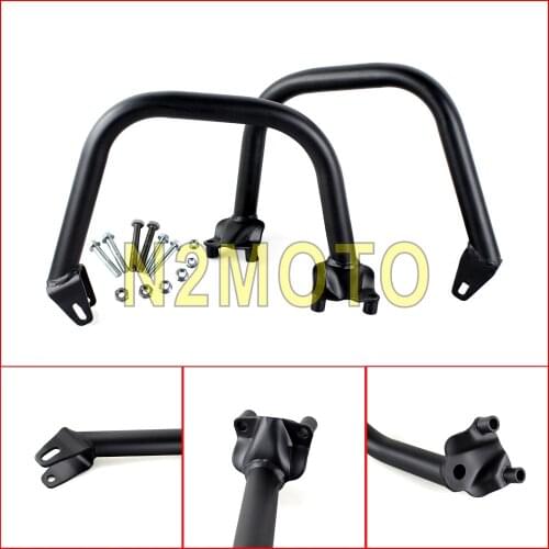 Black Motorcycle Engine Guard Highway Crash Bar Protection Bumpers Guard for Harley Street 500 750 2015-2017