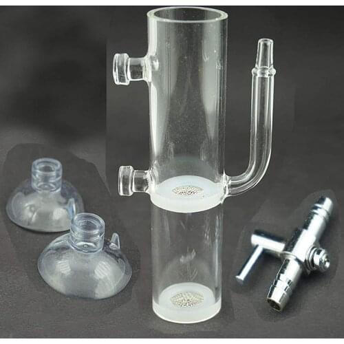 AUXPhome Aquarium Crystal Cherry Red Shrimp Egg Incubator Tumbler Shrimp Hatchery Mouth-Brooding 20mm，Pneumatic Glass Egg Tumble