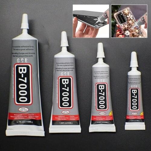 15ml 25ml 50ML 110ML B7000 Glue For Rhinestones Needles Epoxy Mobile Phone Glass Glue Adhesive DIY Resin Jewelry Repair Glue