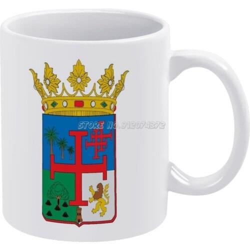Escudo De De La Sierra Bolivia Coffee Mugs Porcelain Mug Cafe Tea Milk Cups Drinkware Mugs for Fathers Day Gifts De La Sierra De