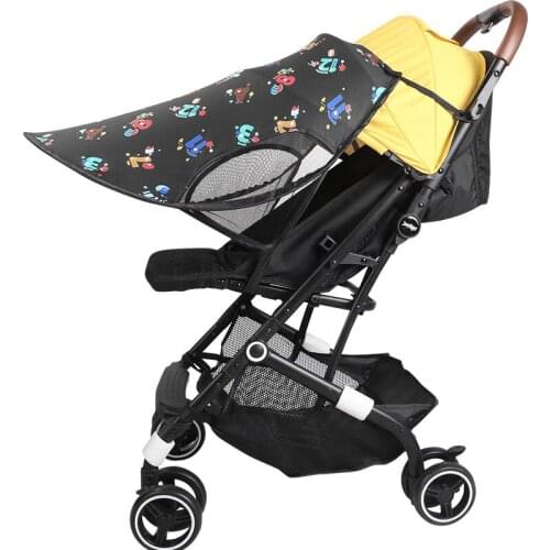 Stroller sunshade universal stroller anti-UV awning trolley trolley sunshade Lyka material anti-splash water Sun Shade