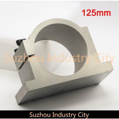125mm Diameter Cast Aluminium Bracket For CNC Engraving Milling Machine Spindle