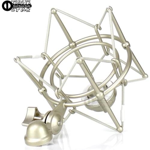 22mm Connector Metal Spider Microphone Shock Mount Mic Stand For MXL TEMPO DX2 R144 R77 CR77 V69 770X 990 V87 V67 770 2006 910