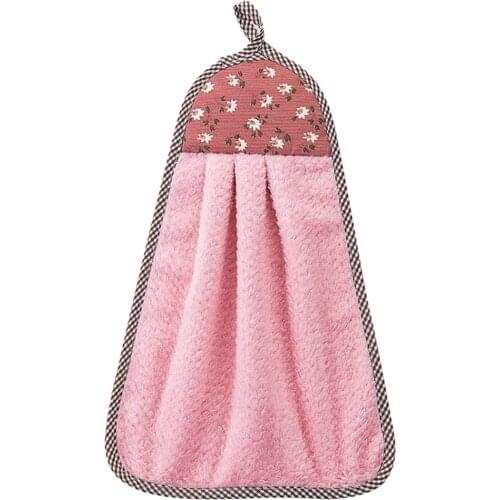 Pack of 4/8 Kitchen Cleaning Cloth Housework Table Dish Cloth Cleaning Rags Kichen Hanging Towel Hand Towel Kitchen Clean Towels