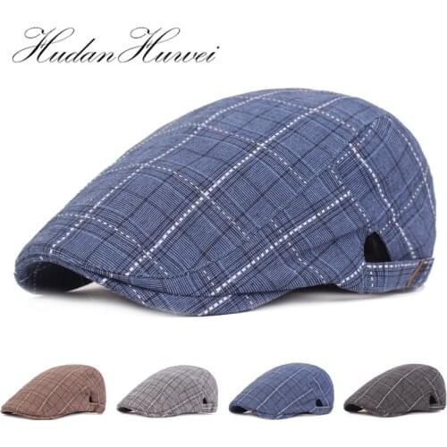 2020 New Womens Mens Adjustable Size INewsboy Hat Spring Summer Autumn Newsboy Cap Linen Beret Caps Winter Wool Flat Caps
