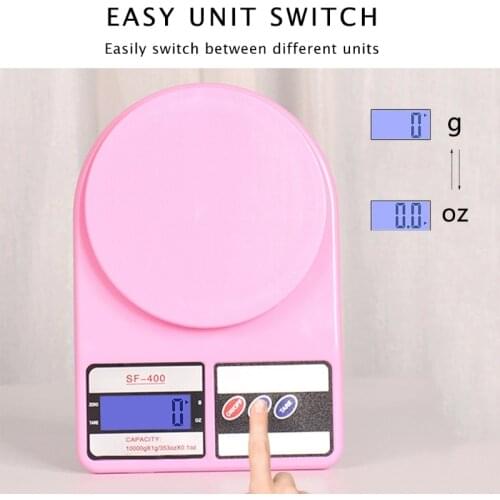 L21C Digital Kitchen Food Scale USB Rechargeable High Precision with 1g/0.1 oz 10kg