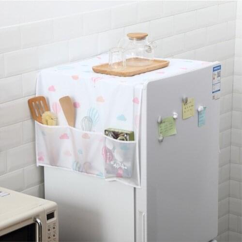 Refrigerator Dust Cover Practical Fridge Refrigerator Dust Proof Cover Pouch Organize Storage Bag Home Accessories