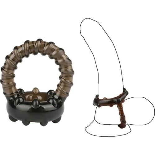 Sex Toys Male Silicone Cock Ring Lock Sperm Penis Rings Delay Premature Ejaculation Penis Sleeve Penis Lock Sex Products For Man