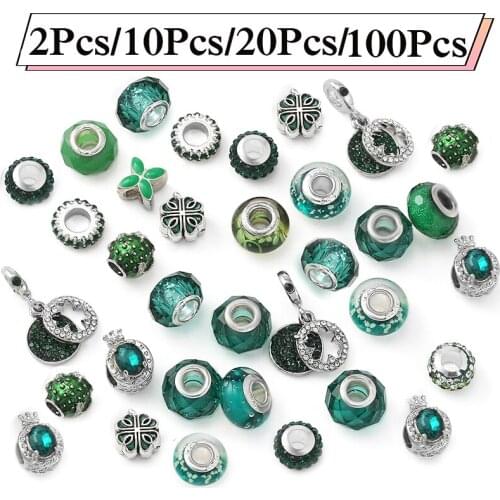 Special Offer Mixing Random Shipment Charm Beads Pendant DIY Bracelets Necklaces For Women Men Jewelry Accessories 100Pcs/50Pcs