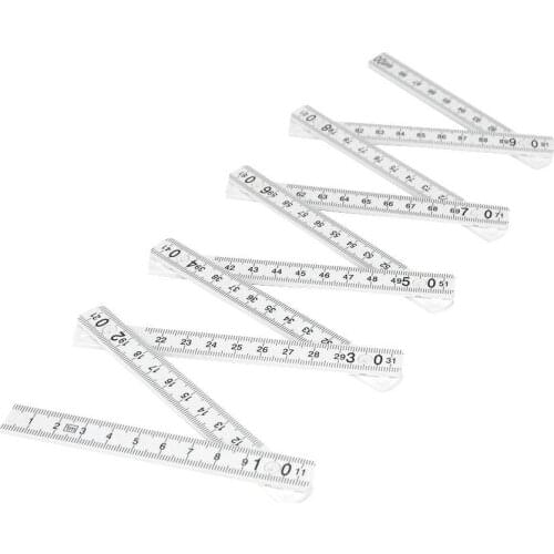 1meter Slide Ten-Parts Fold Up Rulers Folding Versatile Inside Reading Carpenters Ruler Education Meter Lightweight