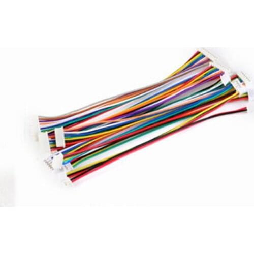 5pcs 100MM SH 1.0 Wire Cable Connector DIY SH1.0 JST 2/3/4/5/6/7/8/9/10 Pin Electronic Line Double Connect Terminal Plug 28AWG