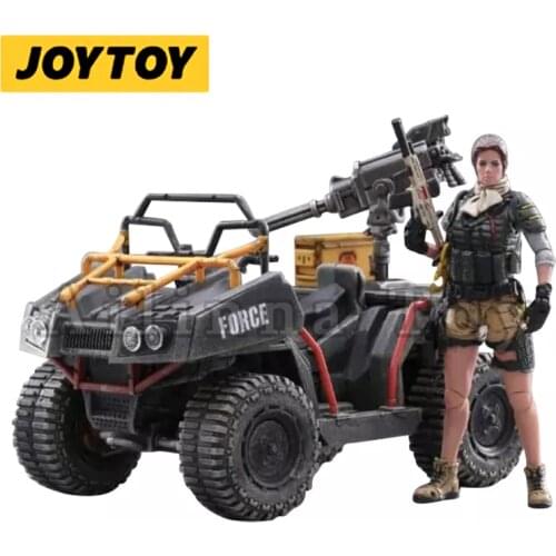 [Pre-Order]JOYTOY 1/18 Action Figure Vehicle Wildcat ATV W/ Fearless Tigers Feng Min Anime Collection Toy For Gift Free Shipping