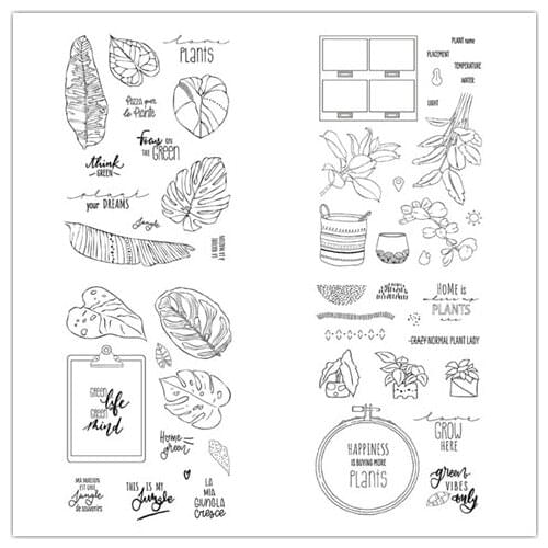 French Clear Stamp for Scrapbooking Transparent Silicone Rubber DIY Photo Album Decor 0496