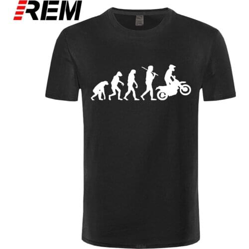 REM tee High Quality T Shirts Men MOTORCYCLE APE TO EVOLUTION T Shirt 2018 Summer Short Sleeve O-Neck Cotton Homme T-shirt Tee