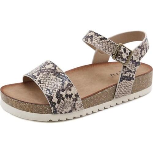 New Summer Shoes Women Sandals Holiday Beach Wedges Serpentine Sandals Soft Comfortable Female Slippers Женские туфли q249