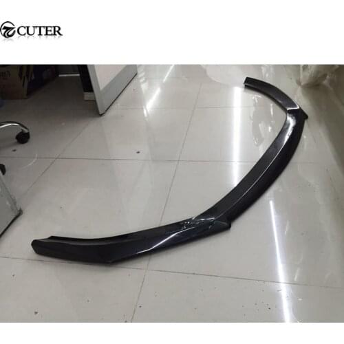 A3 carbon fiber front bumper front lip spoiler for Audi A3 Sportback standard bumper 2014UP
