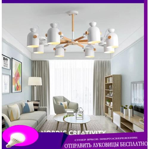 Modern bedroom living room style LED chandelier restaurant, villa and hotel lighting wholesale