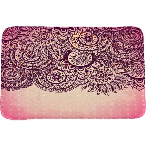 Ethnic Style National Customs Rug Hallway Carpets and Rugs for Bedroom Living Room Carpet Kitchen Bathroom Anti-Slip Floor Mats