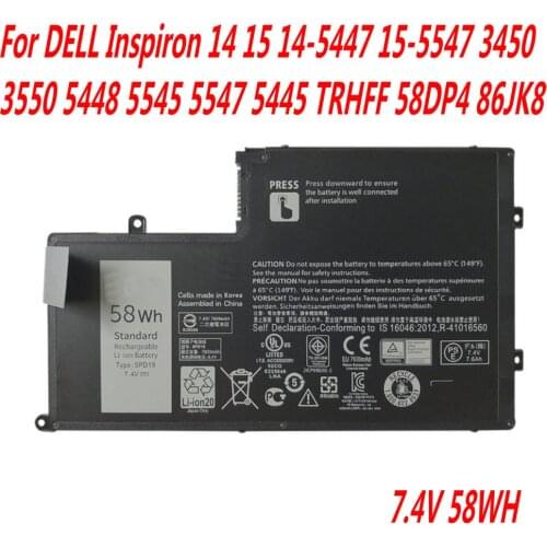 High Quality 0PD19 Laptop Battery For Dell Latitude 3550 i5547-3750sLV 15'' OPD19