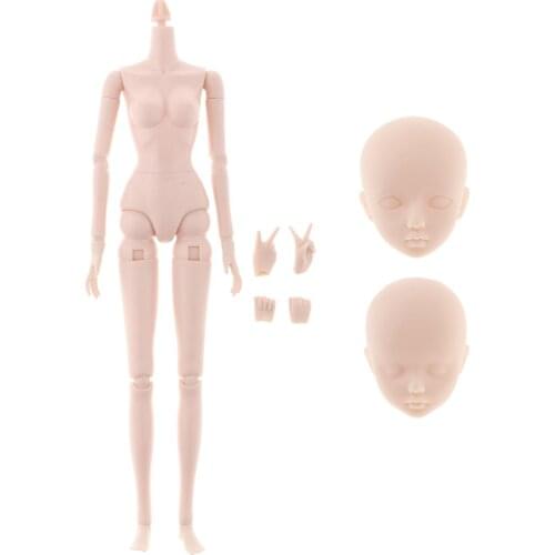1/6 Baby Dolls Toys Moveable 25cm Mini Action Figure Female Toys DIY BJD Doll Ball Joint Body Parts