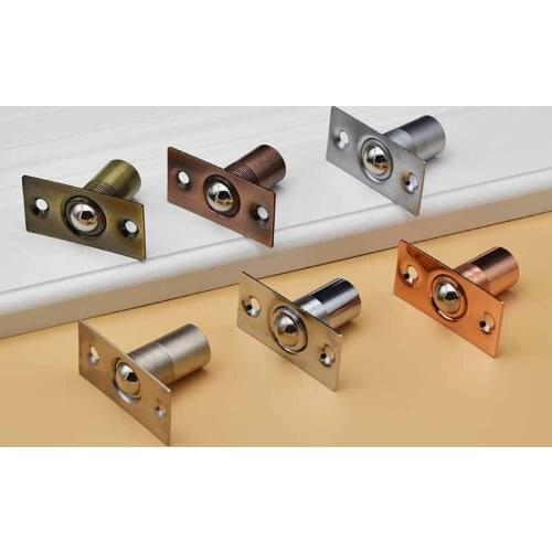 2pcs Door Stop Closer Stoppers Damper Buffer Magnet Cabinet Catches With Screws For Kitchen/bathroom/bedroom door