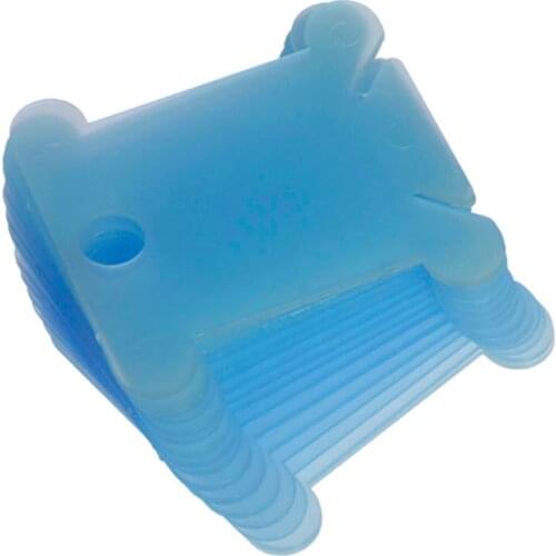 20 Pcs Plastic Silk Thread Bobbins Embroidery Floss Craft Storage Cross Stitch Accessories Holder Board Card Color Hot Selling