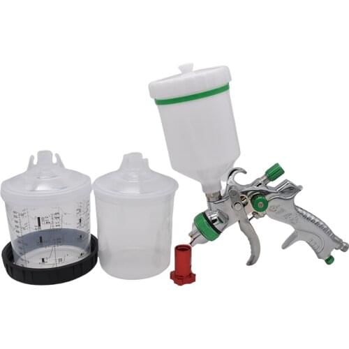 HVLP spray gun gravity spray gun with no-clean cup 1.3mm 600CC paint mixing cup professional manual spray gun