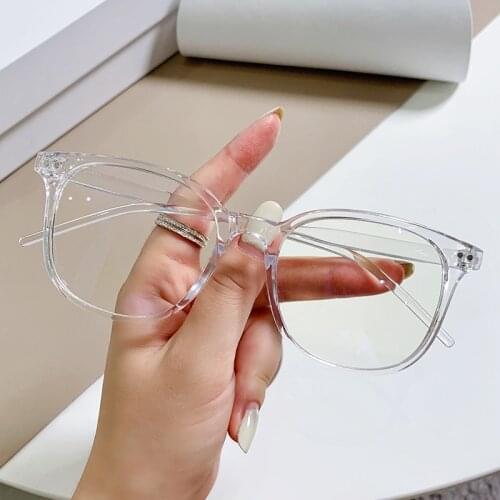 Classic Square Women Eyeglasses Men Optical Computer Glasses Frame Transparent Spectacle Eyeglasses Plastic Eyewear Unisex