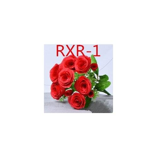 New bridal wedding ribbon beaded rose bouquet RXR