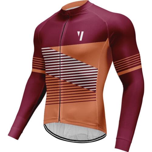 Autumn 2020 Pro Team Cycling Jersey Men Long Sleeve Thin Spring Cycling Clothing Bicycle Ropa Maillot Ciclismo Road Bike Shirts