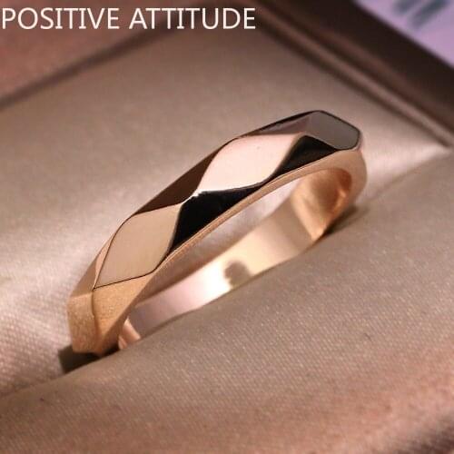 Золотые кольца для мужчин POSITIVE ATTITUDE China At AliExpress