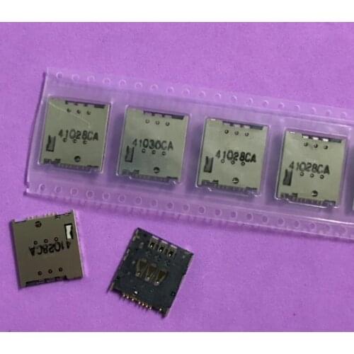 50pcs/Lot Sim Card Reader Holder Tray Slot Connector For Motorola MOTO G XT1032 XT1033 XT1028 XT1034 XT1035