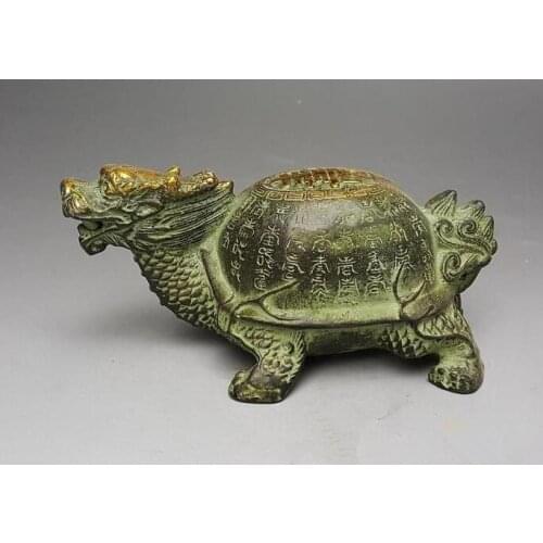 Christmas decoration crafts decorative metal Home Furnishing + Home Furnishing Wenwan antique collection of antique bronze gil