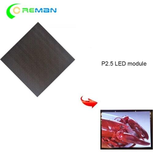 Lowest price Led-Display-Module Cabinet Stage P2.5 Advertisting panel 160X160mm led display rental