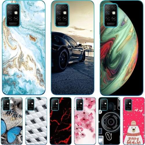 Phone Bags & Cases For Infinix Note 8 X692 Note 8i X683 2020 Cover Soft Silicone Fashion Marble Inkjet Painted Shell Bag