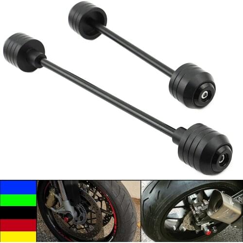 For HONDA CB1100 2012 2013 2014 2015 Front Rear Wheel Slider Fork Axle Protector Swing Arm Crash Protector Pad Guard POM New