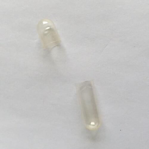 00# 2000pcs! Halal,Koshore! Clear transparent; gelatin empty capsules(seperated or joined capsules available)Tattoo accessories