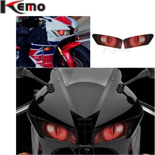 For Honda CBR 600RR 2013-2018 Motorcycle Accessries 3D Front Fairing Headlight Sticker Guard Head light Stickers decorative