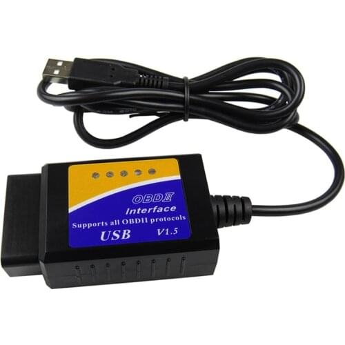 ELM327 USB V1.5 OBD2 Car Diagnostic Instrument