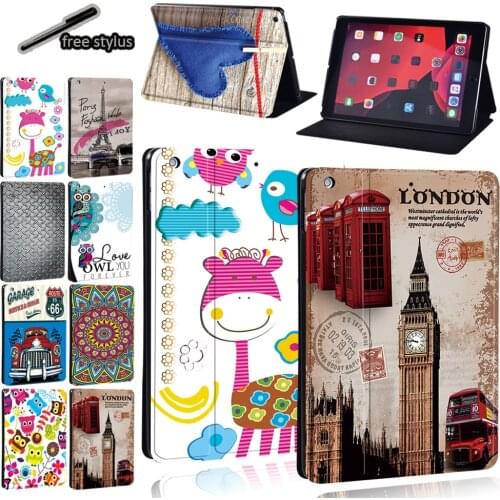 Tablet Case for Apple Ipad 8/5/6/7/Ipad Pro 11/Ipad Air 4/2/3/Ipad Pro/Ipad 2/3/4/Mini 1/2/3/4/5 Slim Leather Protective Case
