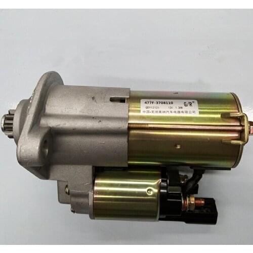 ENGINE Starter Motor for chery FULWIN2 CELER A5 FORA E5 477 ENGINE 477F-3708110