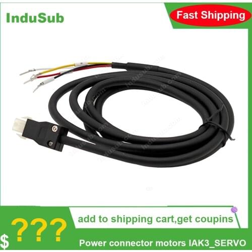 MR-PWCNK1-2M Power Connector HC-MFS/ KFS Motors IAK3_SERVO 2m