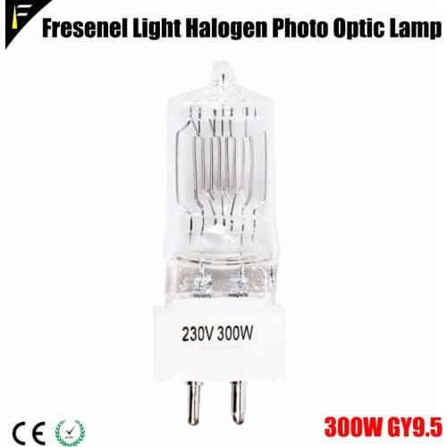 6874P 300W/230V GY9.5 M38 Halogen Stage Bulb Lamp Light Television Halogen Quartz Bulb 3200K Video Light Lamp