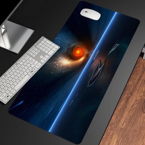 Space Mouse Pad Gamer Anti-slip Rubber Gaming Mousepad Keyboard Laptop Computer Speed Mice Mat Oversized Office Pad Mouse Mat