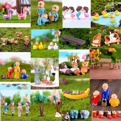Miniature Ornaments Kit for DIY Fairy Garden Dollhouse Decoration