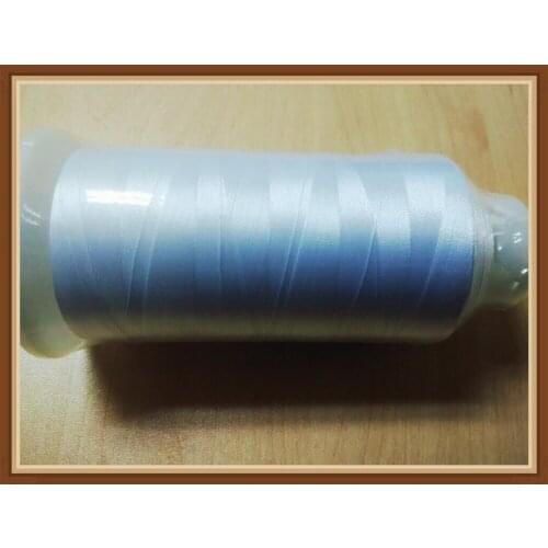 White New Large Sewing Embroidery Machine Bobbin Thread Filament , 5,000m Each Free Shipping